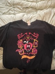 Hazbin Hotel Unhappy Family (2018) Sharkrobot Shirt XL Very Rare