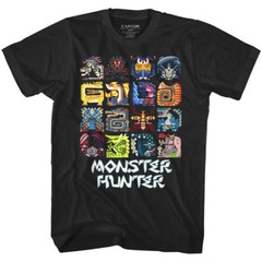 Monster Hunter Symbols Men’s T-shirt Video Game OFFICIAL Capcom