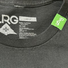 LRG Deeper Roots Stronger Branches Black Long Sleeve T Shirt Men’s Large