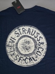 Levi’s Men’s Shirt Crew Neck Short Sleeve Graphic Tee XXL Size.