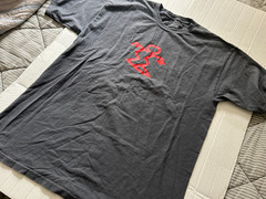 DA HUI HAWAII VINTAGE SIZE L GRAY SHORT SLEEVE T-SHIRT.SEE DESCRIPTION