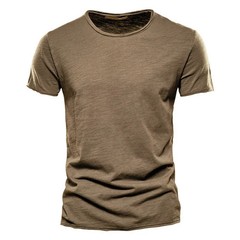 Men T-shirt Casual Soft Fitness Summer Thin T-shirts Men’s Home Clothes O-Neck S
