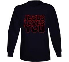 Jesus Loves You Christian Church God Revolution Groovy Bible Gift Funny Tie Dye