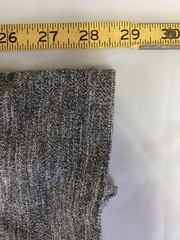 Shirt Mens Large Heather Gray Crewneck Short Sleeve Marled Knit Casual Basic
