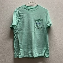 Chubbies THE WEEKEND HAS ARRIVED Mint Green Pocket Tee T Shirt MENS SIZE SMALL