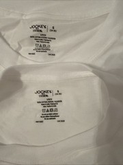 NWT Jockey 3 Pack Crew Neck Relaxed Fit T-Shirts 100% Cotton White Size S 34-36″