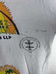 Vintage 1998 Venice Art Walk Tour de Lance T Shirt White Graphic