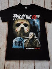 NEW – FRIDAY THE 13TH – Jason Lives … You die- T-SHIRT