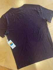 NEW! VUORI Men Strato Tech T-Shirt SS—(M)—“RAISIN HEATHER”—Active Top + SPF—Soft