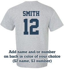 Personalized “Hockey Dad” T-Shirt Sz S-4XL sports ice roller team parent custom