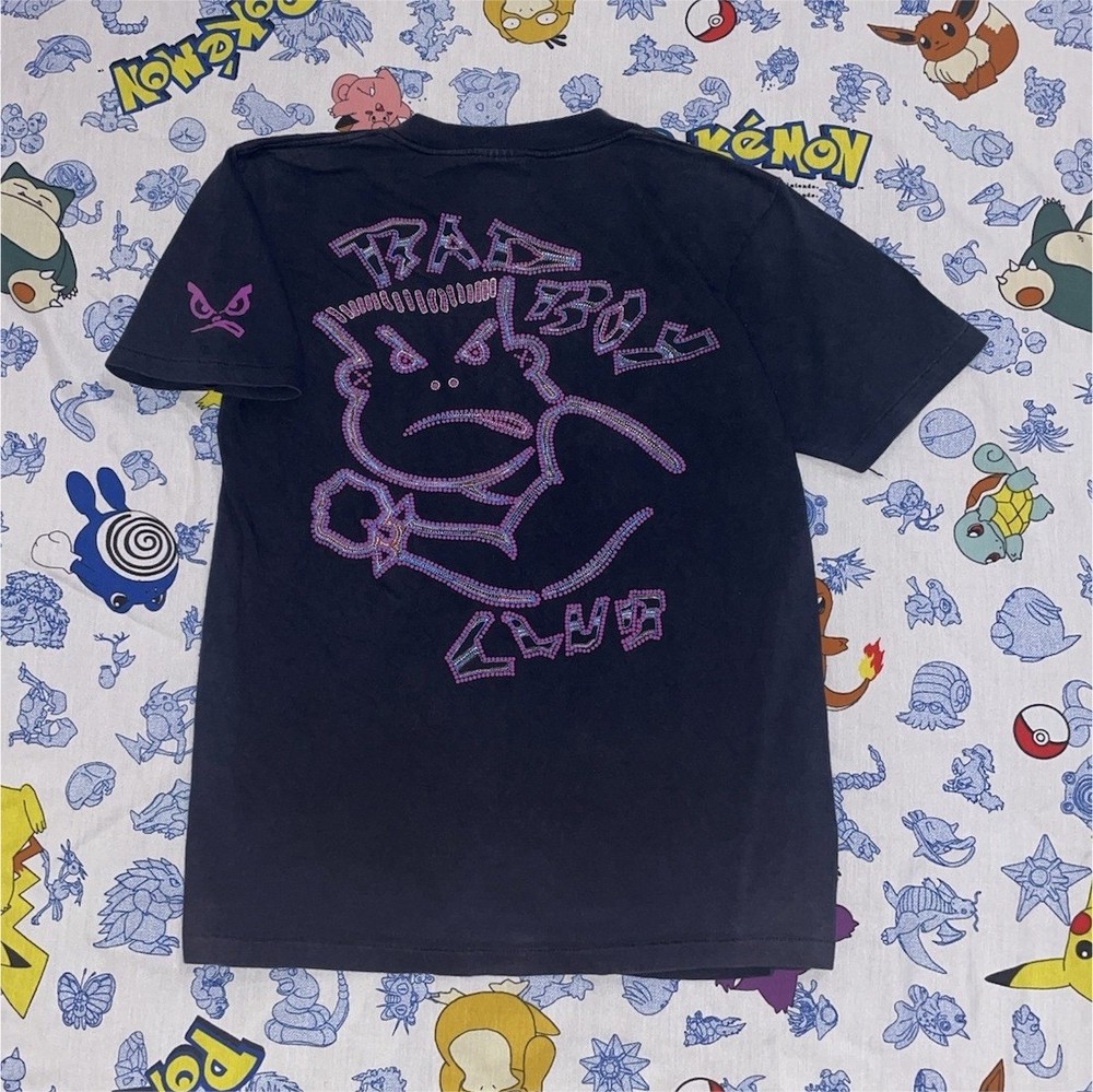 Vintage Bad Boy Club Men’s Black Graphic Short Sleeve T-Shirt Size L