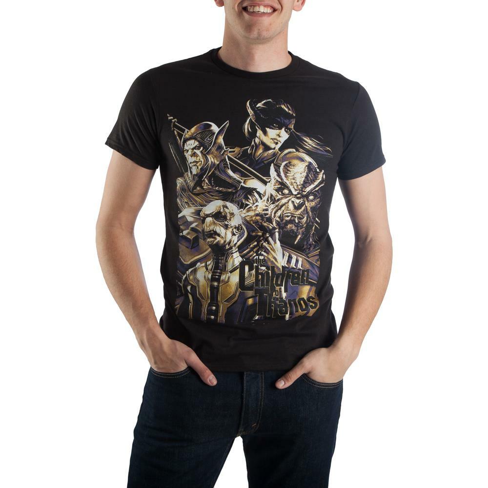 Marvel Avengers Infinity War Mens The Children of Thanos Shirt New Large