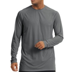 Men’s UPF50+ T-Shirt Long Sleeve Outdoor Sun Protection Fishing Performance Tops