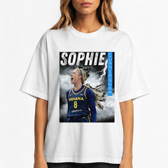 Sophie Cunningham Basketball Graphic T-Shirt Retro Fan Gift Tee