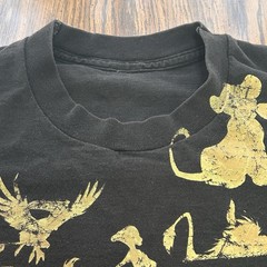 Vintage 90s The Lion King Disney Shirt Promo AOP Size XL Colorful Simba Pumbaa