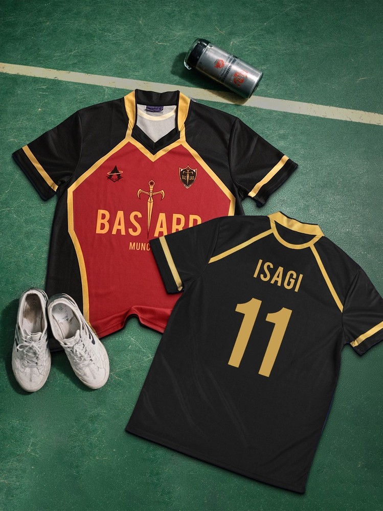 Blue Lock Anime Isagi #11 Jersey , Anime Cosplay Tshirt for Men and Women