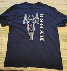 Spyder Ryder Men’s 2XL Navy Blue Short Sleeve Signature Tee T Shirt