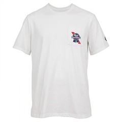 Pabst Blue Ribbon Hello Cowboy! Front and Back Print T-Shirt Red