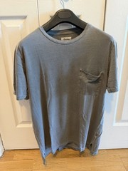Rowan Asher Pocket Tee Basalt Gray Medium Supima Cotton USA Made Men’s