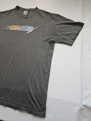 Vtg Stussy International shirt Made in USA Skate Rap Single Stitch Large 21×28