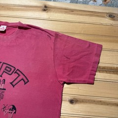 Vintage 90s Egypt Ancient Anubis Hieroglyphics Mythology Faded T-Shirt – Large