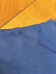 70’s Lee Jeans Logo T Shirt Navy Single Stitch Rare
