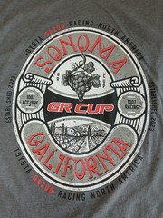 Toyota Gazoo Racing SONOMA GR CUP Gray Mens Double Sided Shirt 3XL Used