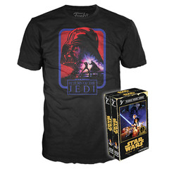-Funko Boxed Unisex Tee: Star Wars – Vader – Return of the Jedi – XL