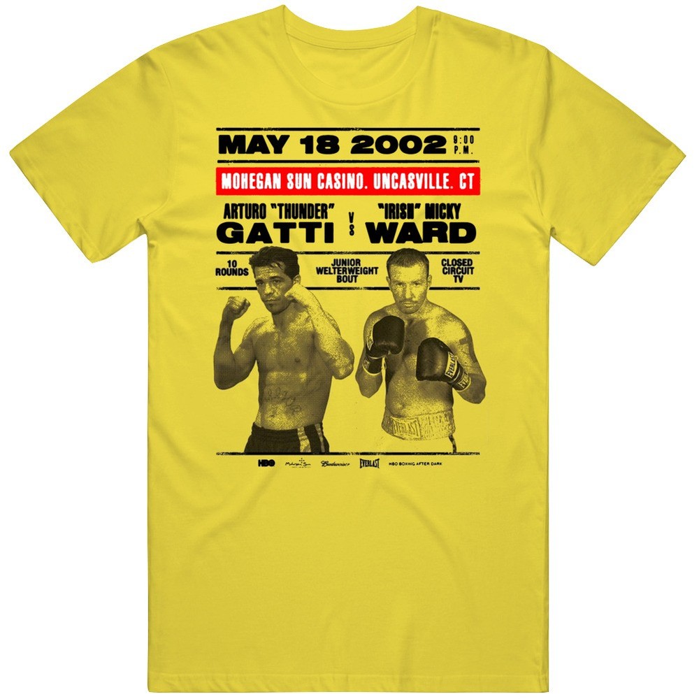 Arturo Gatti Vs. Fight Poster Micky Ward Boxing Fan T Shirt