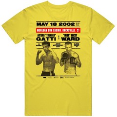 Arturo Gatti Vs. Fight Poster Micky Ward Boxing Fan T Shirt