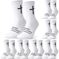 Christian Socks Cross Prayer For Men Birthday Gift Dad Husband Grandpa