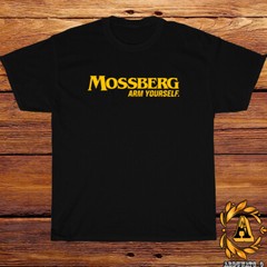 New Mossberg Arm Yourself Logo Black/Sport Grey/White/Navy/Red T-Shirt S-5XL