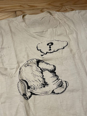 1960s Robert Crumb MR. NATURAL T Shirt white men ZZ419