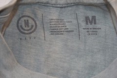 Neff Mens I’m Totally Lost Wash Gray Tee Shirt NWT M