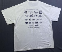 Vintage Shirt Mens 2XL White Smiths Station Baptist 5K Christian Run Tee VTG EUC