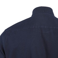 Hackett London Top Shirt Logo Button Up Blue Size M HM309527