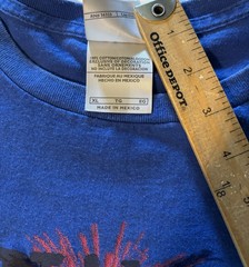 Vintage Y2K Nike Center Logo Spellout Boxy T Shirt Men’s XL (fits Smaller) Blue