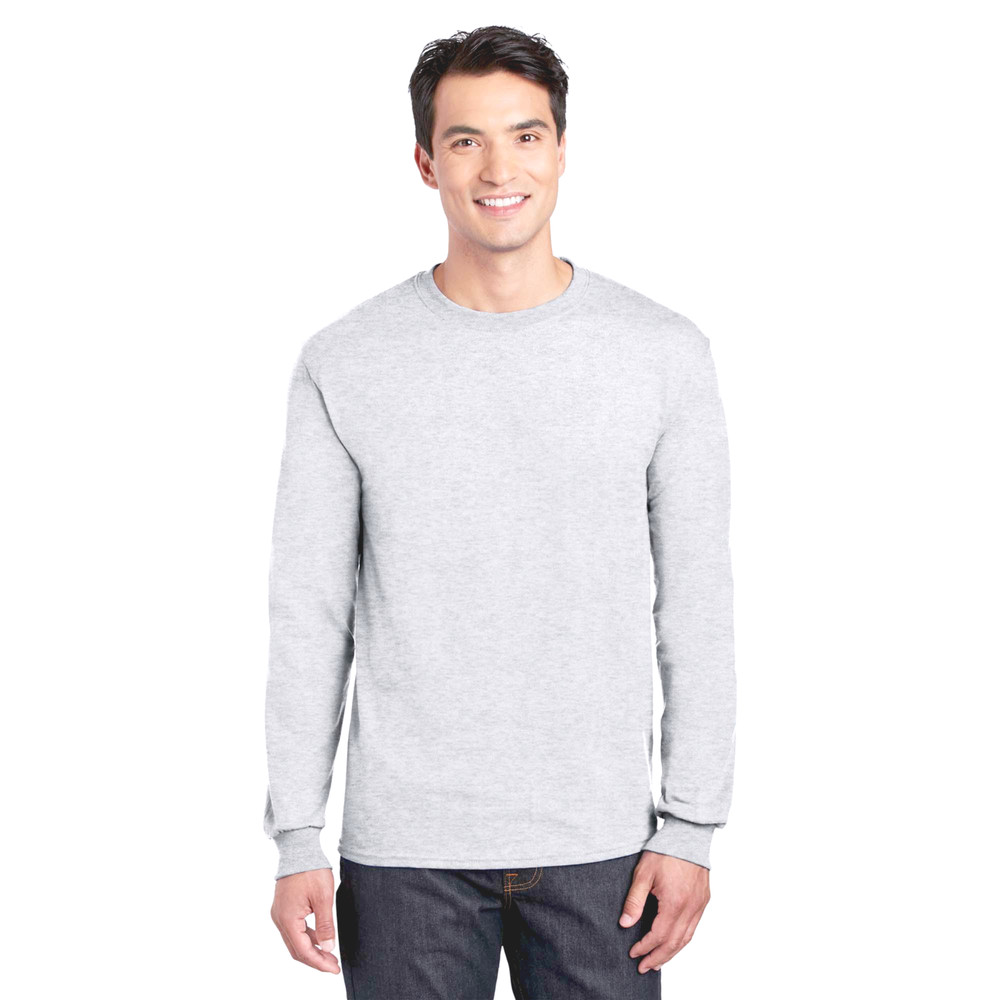Gildan Unisex DryBlend Long Sleeve T-Shirt, Rib Cuffs Classic Fit Tee, Mix Color