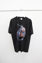 New! Vintage y2k 1920’s Art Deco Anvil T-Shirt Size XL Mens SEPS Leopard & Woman