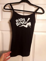 sopranos tank top bada bing sopranos Baby tee the sopranos shirt Crop Top Xs-3x