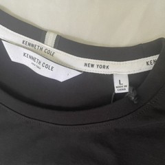 Kenneth Cole T-shirt men large Black | The Core Edit Collection