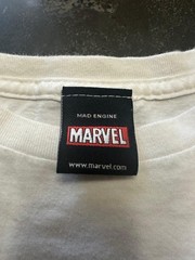 Vintage Marvel X Mad Engine Full Cast Iron Man Comics T-Shirt Size XL/XG