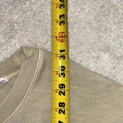 KITH Men’s Quinn Data Taupe Beige Heavyweight Logo Pocket Cotton Tee Shirt XL