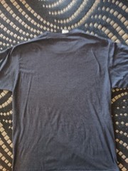 Cat in Pocket Unisex Shirt Large Blue Cat vintage T-shirt retro trendy 80s 90s