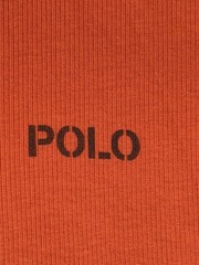 Vintage Polo Ralph Lauren Orange T Shirt Ringer Tee Ribbed Mens XL Y2K 90s