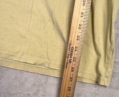 Goonies Mens Graphic Tee Shirt Medium Yellow Skull 90s Skater Grunge Distressed