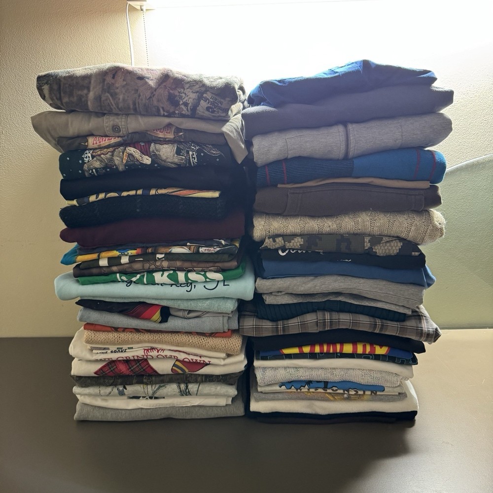 Vintage Nature Shirt Lot 56 Mens Animal Harley Camo Beer Wholesale Racing Bundle