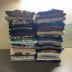 Vintage Nature Shirt Lot 56 Mens Animal Harley Camo Beer Wholesale Racing Bundle