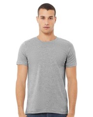 Bella + Canvas 3001CVC 3XL Athletic Heather Grey CVC Jersey Unisex Tshirt