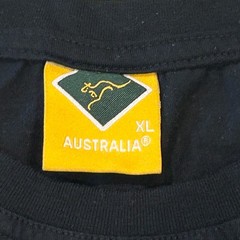 Australia Koala Graphic Shirt Mens XL Black Cotton Souvenir Short Sleeve Tee